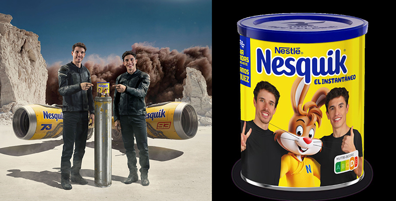 Los hermanos Márquez protagonizan el nuevo anuncio de Nesquick