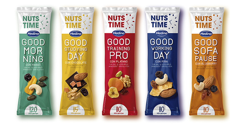 Llega Nuts Time, un snack con un aporte nutricional para cada momento del día