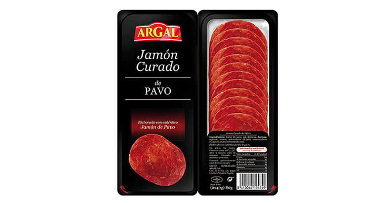 Auténtico jamón de pavo curado, saludable y sabor intenso