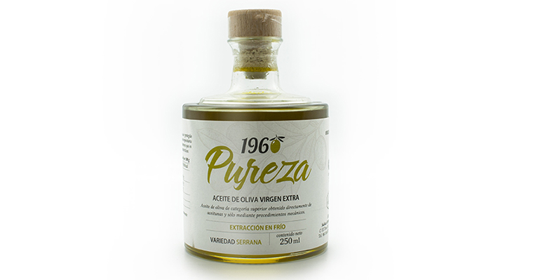 1960 Pureza: un AOVE premium sin filtrar de aceituna serrana