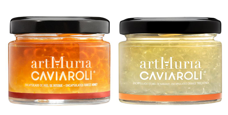 artmuria-miel-esferas-aceite-caviaroli