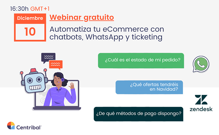 Automatiza tu ecommerce con chatbots, whatsapp y ticketing