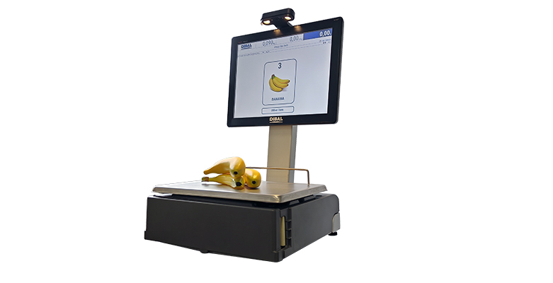 Balanzas PC con visión artificial para autoservicio en supermercados