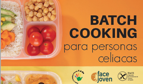 Recetario de Batch Cooking para jóvenes celíacos