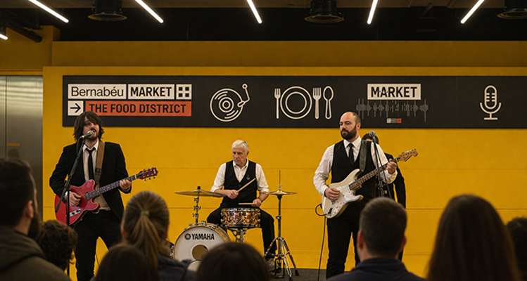 Bernabéu Market conciertos