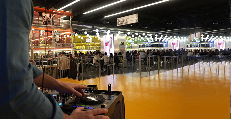 Bernabéu Market puestos