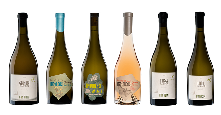 Colección Paradisuak: bodegas Itsasmendi estrena su singular gama de txakoli 