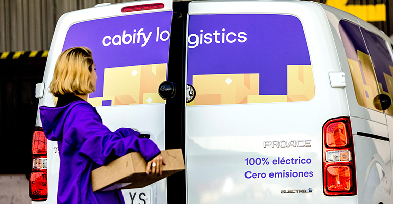 Cabify Logistics, nuevo servicio de entrega de paquetes