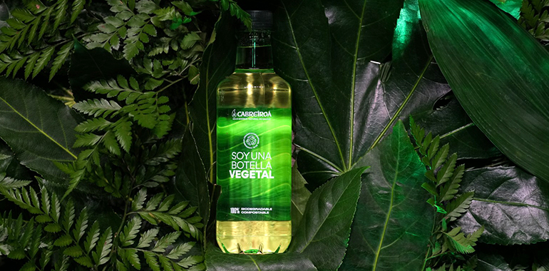 Cabreiroá presenta la primera botella de agua 100% origen vegetal y compostable de España