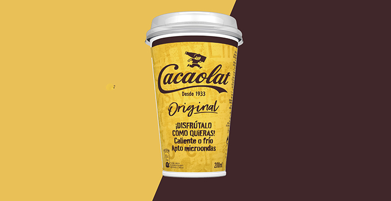 Cacaolat Original, ahora en vaso para tomar donde quieras