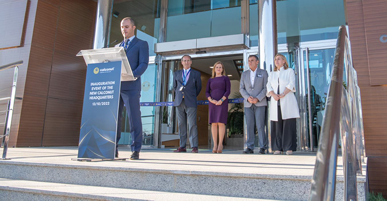 Calconut ha inaugurado su nueva sede en Alicante (frutos secos)