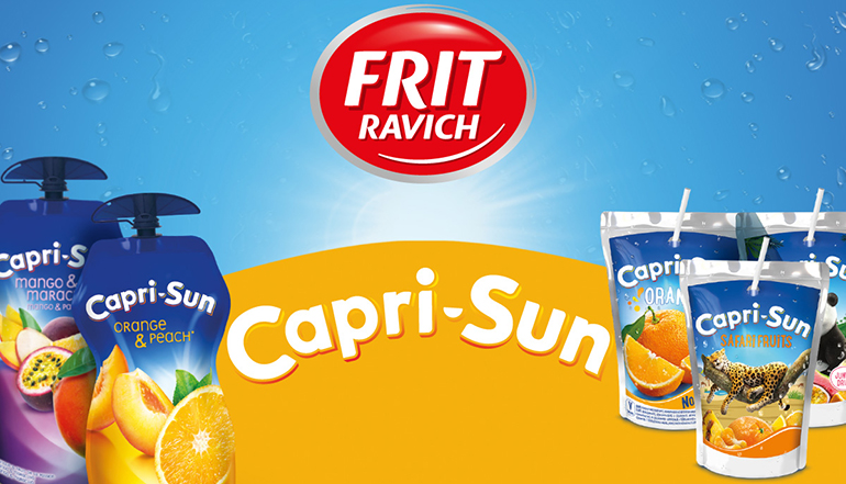 Frit Ravich se convierte en el distribuidor en exclusiva de los zumos Capri-Sun