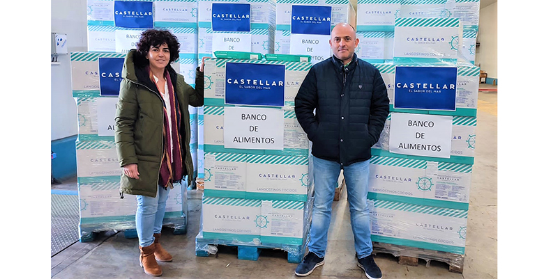  Mariscos Castellar dona 2.600 kilos de productos al Banco de Alimentos de Jaén