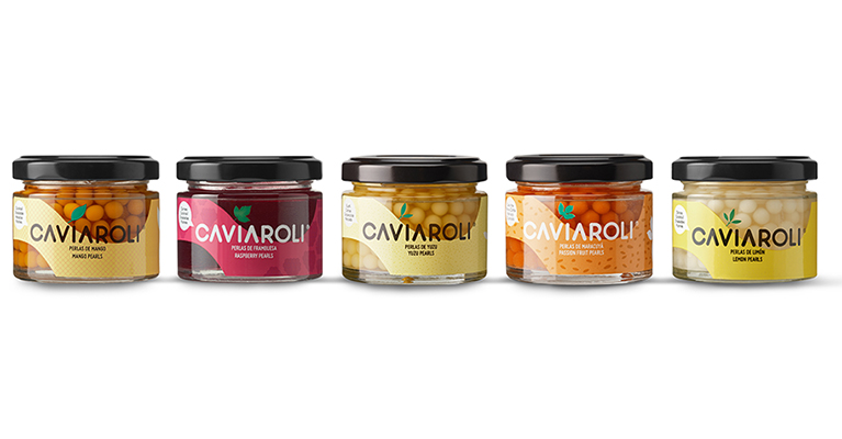 Perlas de fruta Caviaroli para adentrarse en la cocina molecular