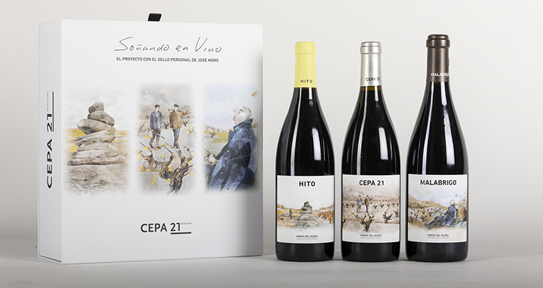 estuches vino Cepa 21