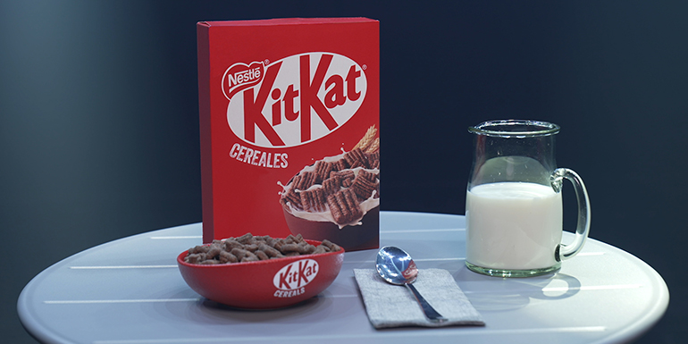 Cereales KitKat de Nestlé
