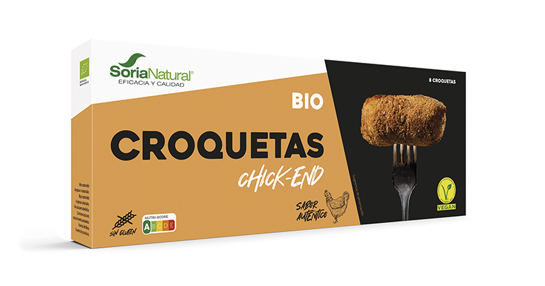 Croquetas Chick-End: plant based y ecológicas con auténtico sabor a pollo