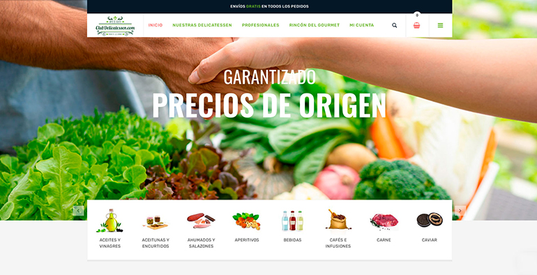 Caso de éxito de un ecommerce gourmet en plena pandemia: Club Delicatessen