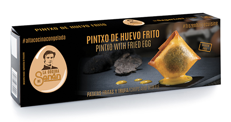 Pintxo de huevo de Senén González, el mejor regalo para esta Navidad