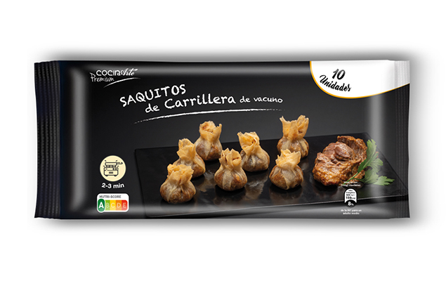 saquitos carrillera Cocinarte