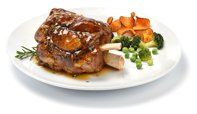 receta codillo asado 