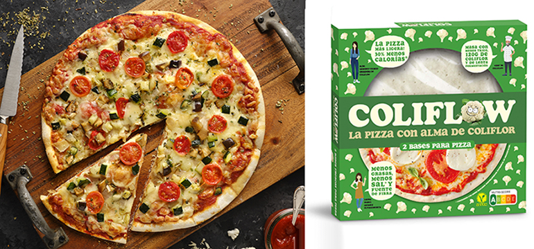 Las pizzas Coliflow siguen aumentando su presencia en los supermercados españoles