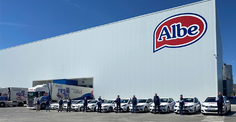 Comercial Albe, de Lácteas del Jarama en Madrid, renueva su flota de vehículos comerciales para hacerla más sostenible