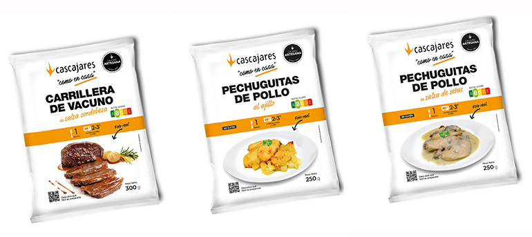 Carrilleras y pechuguitas listas para comer en 3 minutos y cocinadas 