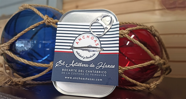 Anchoas del Mar Cantábrico, de altísima calidad y limpieza