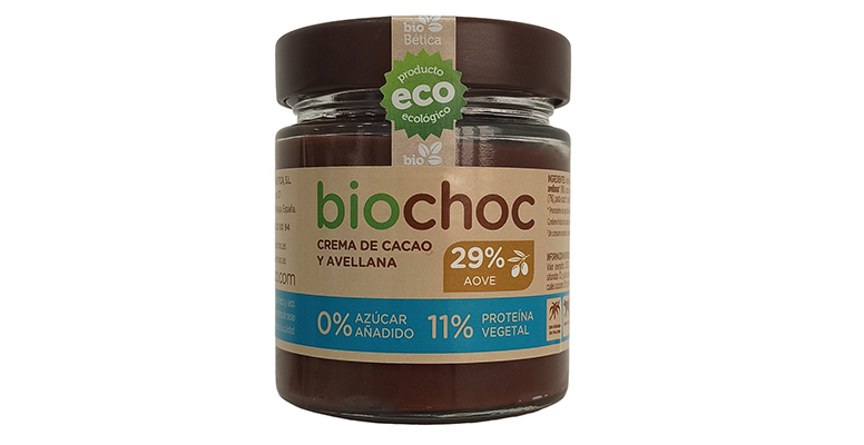 crema cacao 0 azúcares Biochoc