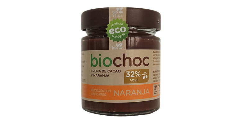 crema cacao naranja Biochoc