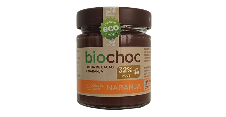 Crema de cacao ecológica en varios sabores: naranja, avellana, sésamo, 0 azúcares...