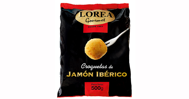 Croquetas de jamón ibérico elaboradas con leche fresca y suave bechamel