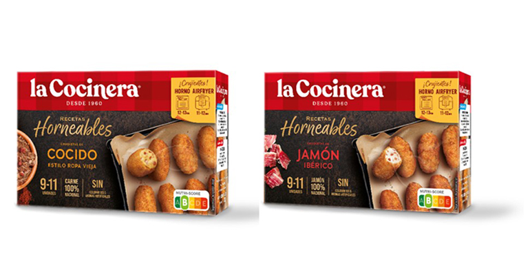 Croquetas para horno, horneables de La Cocinera