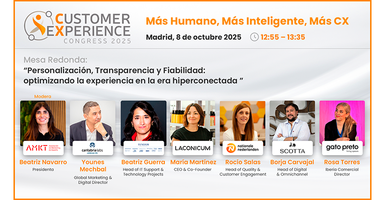 CX Congress 2025: nuevos ponentes para hablar sobre la experiencia de cliente