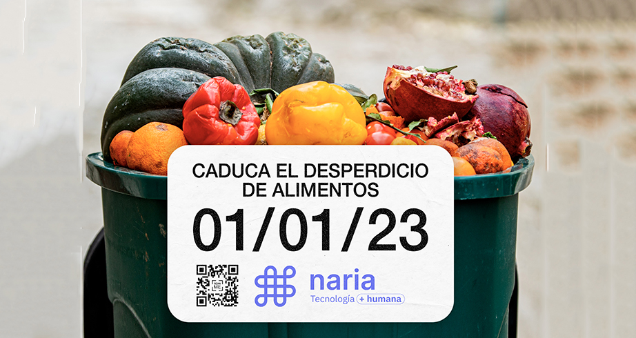 Naria es una plataforma de blockchain contra el desperdicio alimentario