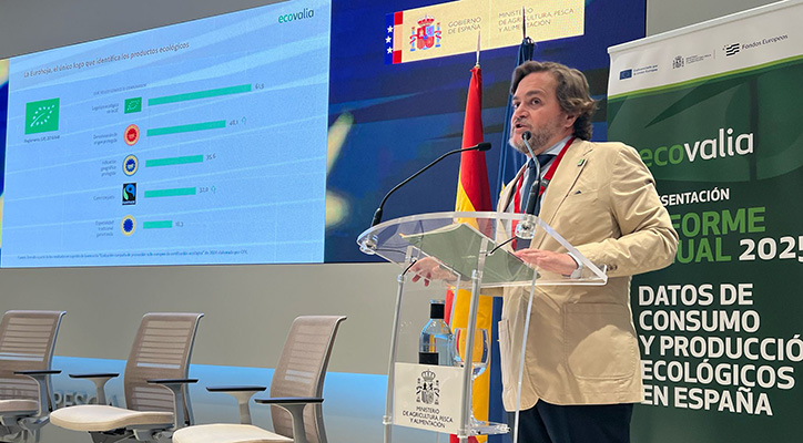 La producción y consumo de ecológicos sigue al alza en España