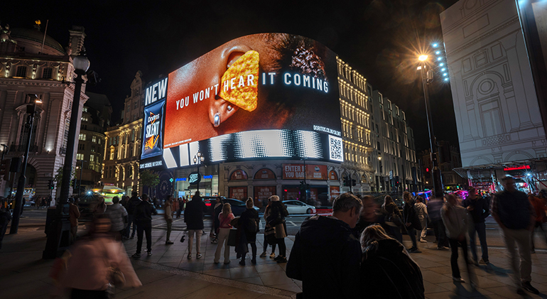 Doritos Crunch Silent, campaña