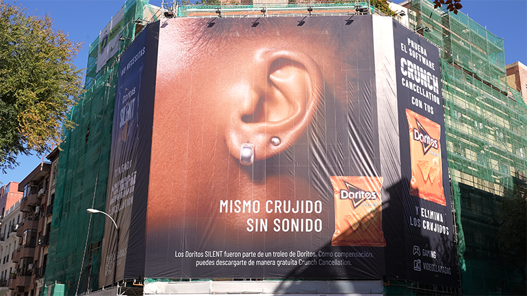 Doritos Silent campaña Madrid 