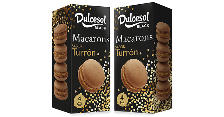 Esta Navidad, delicados macarons con sabor a turrón