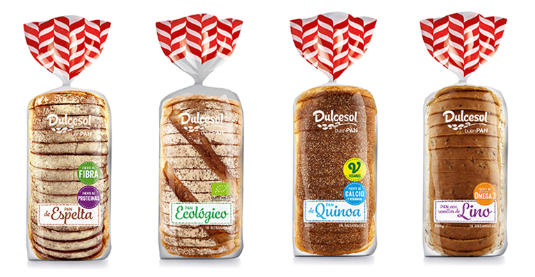 Nueva gama de panes de espelta, con semillas de lino, de quinoa y bio