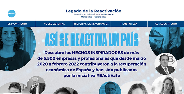 #EActíVate, un centro de documentación con acciones en pro de la recuperación postCovid de más de 5.500 empresas adheridas 