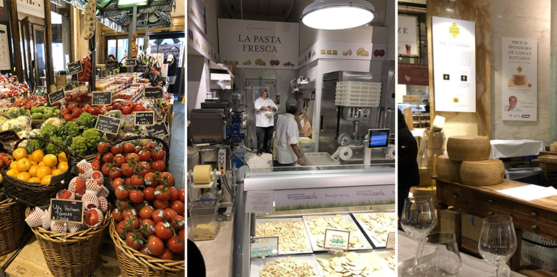 Eataly es un ejemplo de tienda experiencial y gastronomía italiana