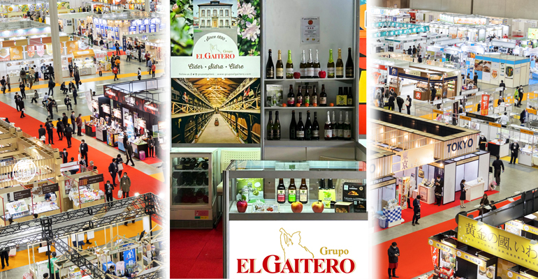 Grupo El Gaitero presenta sus sidras en el Supermarket Trade Show de Japón