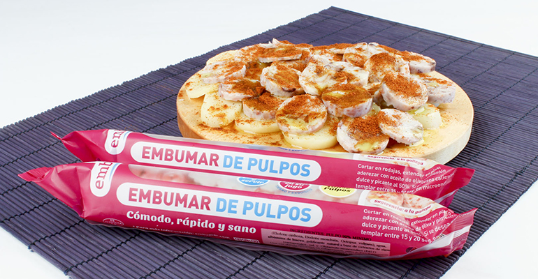 100% natural y listo para servir: llega el embumar de pulpo 