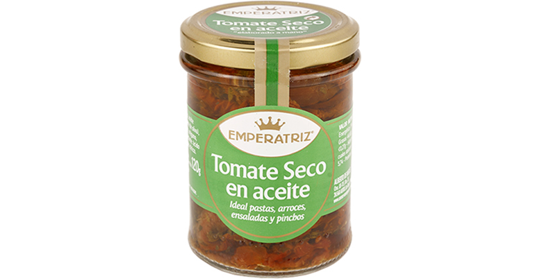 Versátil y saludable tomate seco en aceite y especias