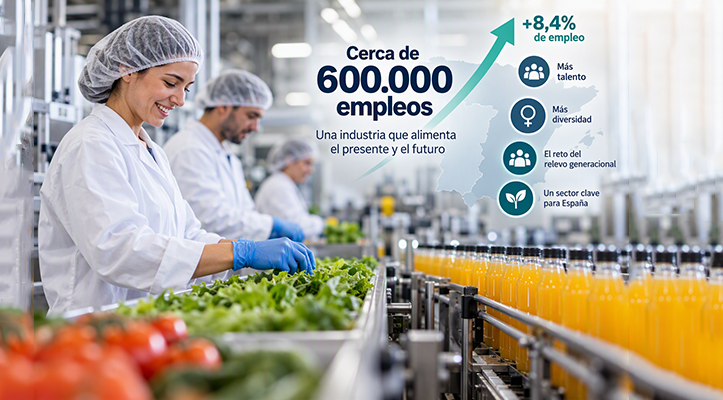 La industria alimentaria crea empleo a toda velocidad, pero tropieza con un problema cada vez más urgente