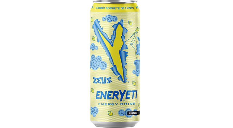 Bbeida energética Eneryeti Zeus., cero azúcar