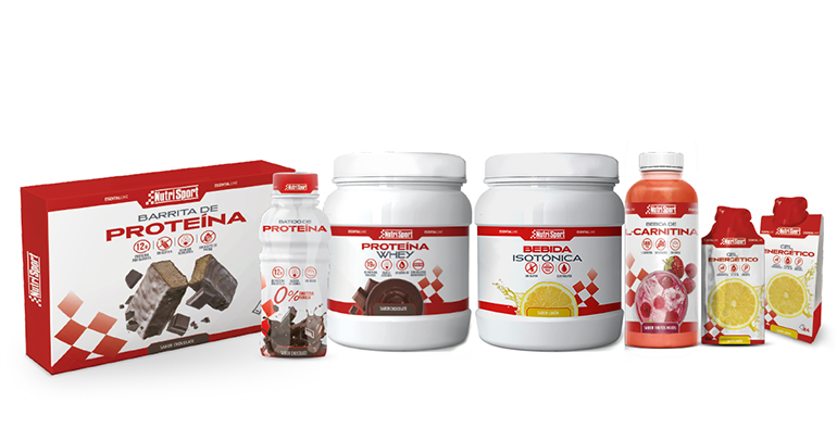 NutriSport Essential Line, completa gama de productos para deportistas o personas que quieren cuidarse