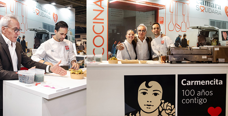 Carmencita showcooking